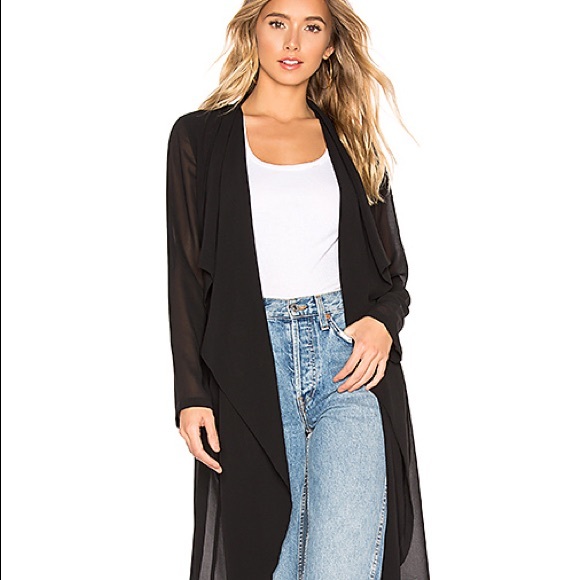 sheer trench duster